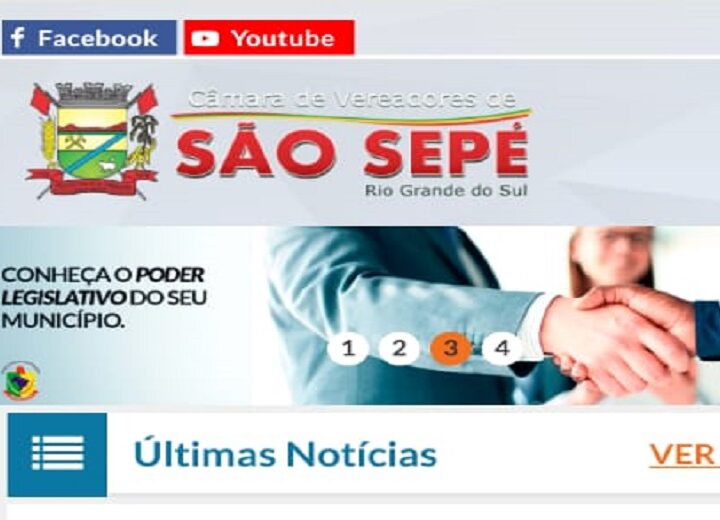 Câmara de Vereadores de São Sepé lança novo Site Institucional