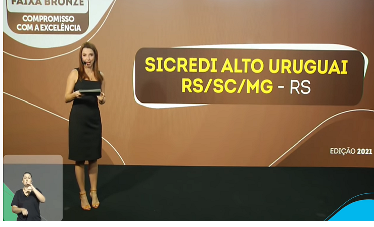 Sicredi Alto Uruguai RS/SC/MG recebe premiação nacional do SomosCoop