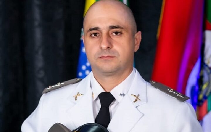 Márcio Ricardo Pinto da Silva é promovido ao posto de 1° Tenente da Brigada Militar