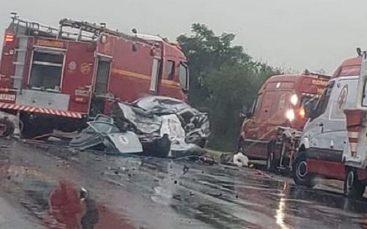 Identificadas as quatro vítimas do acidente na BR-290 em Rosário do Sul