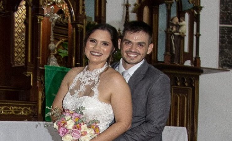 Social : Afetuosa, expressiva e envolvente foram as cerimônias de casamento de Núbia e Robson