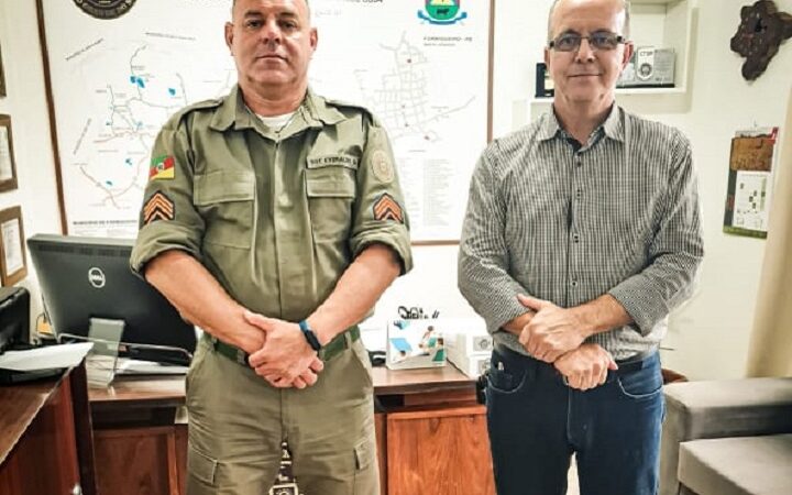 Prefeito de Formigueiro se reúne com Sgt. Everaldo para discutir ações de segurança