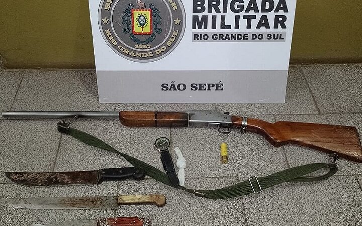 Brigada Militar de São Sepé apreende material de abigeato