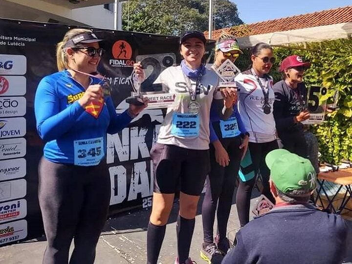 Sepense Gessica Giuliani é premiada em Maratona em São Paulo