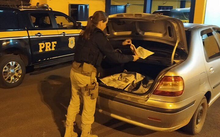 PRF prende contrabandista transportando agrotóxicos em Rosário do Sul