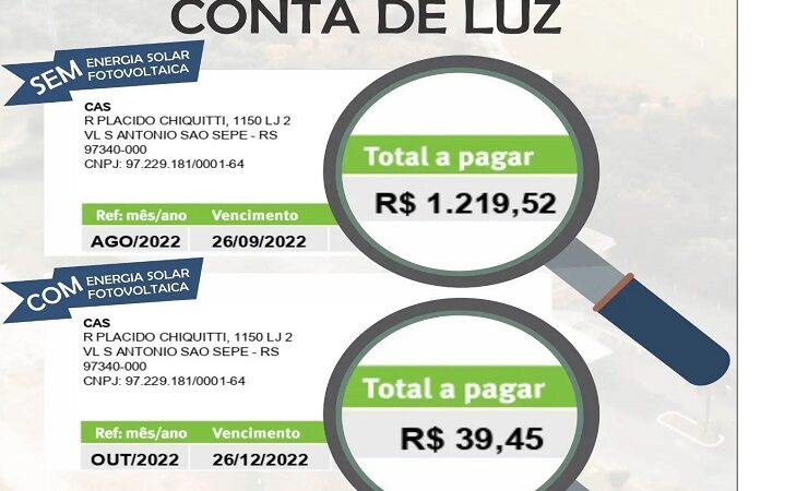 Prefeitura economiza cerca de R$ 15 mil em apenas dois meses de operação de sistema de Energia Solar Fotovoltaica