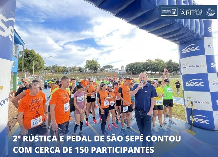 2ª Rústica e pedal de São Sepé contou com cerca de 150 participantes