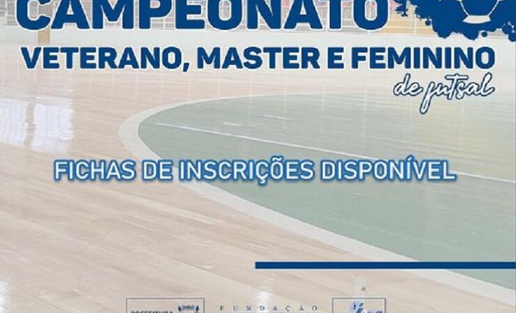 Campeonato Municipal de Futsal nas categorias feminina, master ou veterano aberto para inscrições em São Sepé