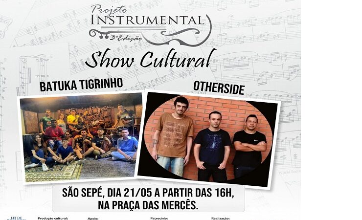 Projeto Instrumental 3ª Edição: levando música e entretenimento à comunidade de São Sepé