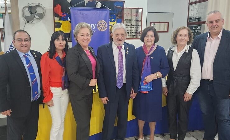 Em cerimonia no dia 4 de julho, foi realizada a transmissão de cargos e posse do Conselho Diretor do Rotary Club de São Sepé.