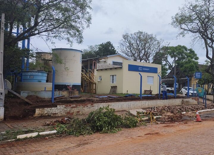 Reforma de estação de tratamento de água de Formigueiro será concluída em dezembro