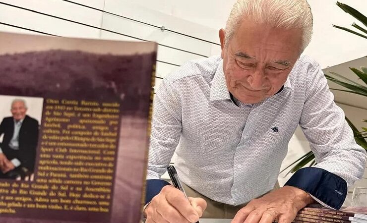 Autor Sepeense Oton Corrêa Barreto lançou a sua autobiografia, “O Guri do Terceiro”