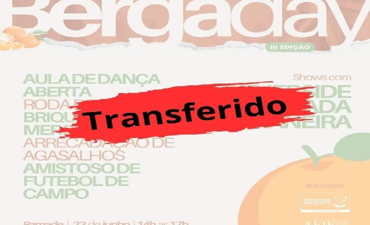 Bergaday 2024 – Evento adiado devido às condições climáticas