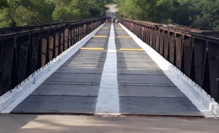 Trânsito interrompido: Ponte das Tunas passa por obras de manutenção