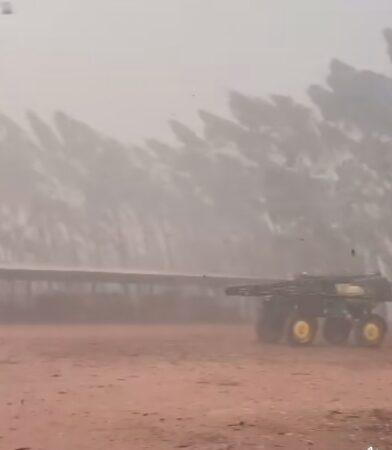 Alívio climático: chuva dissipa fumaça e trás esperança em Novo Mundo/MT