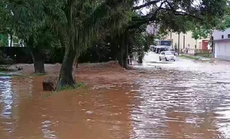 Grande volume de chuvas causa estragos em São Sepé e região