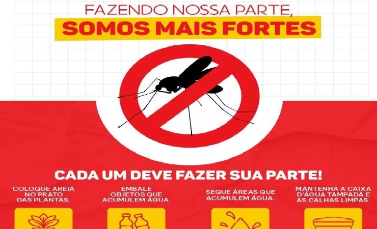 Prefeitura de São Sepé/RS alerta: a dengue mata! Proteja-se e combata o mosquito!