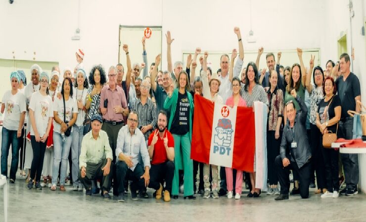 Encontro do PDT em Santa Maria/RS reúne Juliana Brizola e lideranças regionais