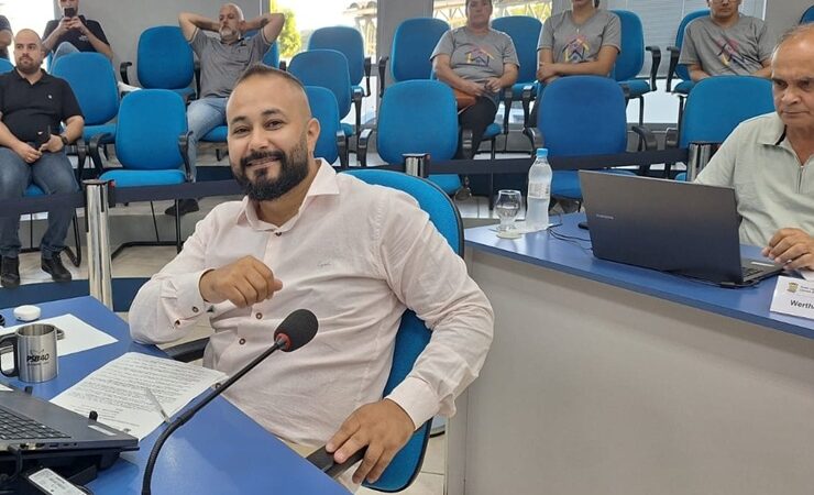 Claudiocir Ferreira (PSB) foi eleito o novo presidente da Câmara de Vereadores de São Sepé