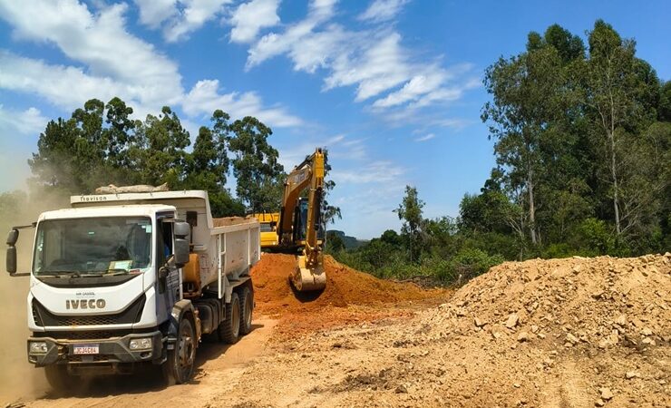 Obras na Ponte do Fraga em andamento