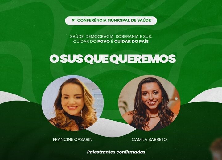 9ª Conferência Municipal de Saúde de São Sepé contará com palestrantes de referência na área da Enfermagem
