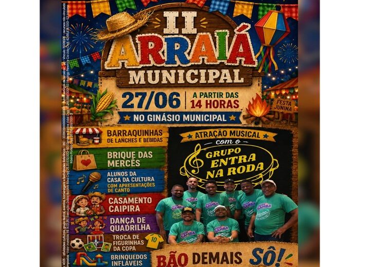 II Arraiá Municipal promete tarde de integração, cultura e diversão em São Sepé