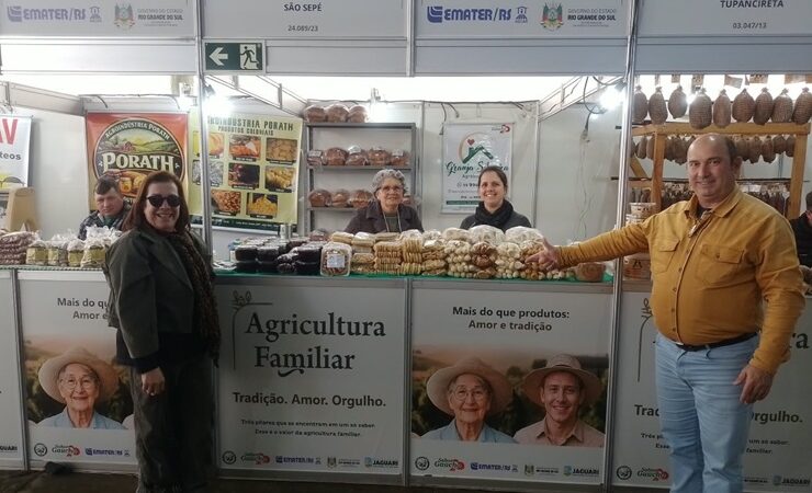 Agroindústria de São Sepé participou da 15ª FEICAGRO, em Jaguari