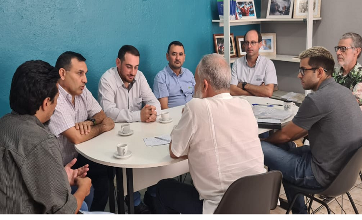 Representantes da CRERAL visitaram a Prefeitura Municipal de São Sepé