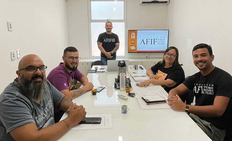 Equipe  da Fundação Afif se reúne para tratar ações e eventos para 2023