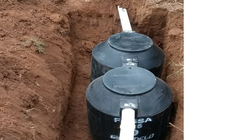 Prefeitura de São Sepé conclui instalação de Kits de saneamento básico na comunidade quilombola de Ipê