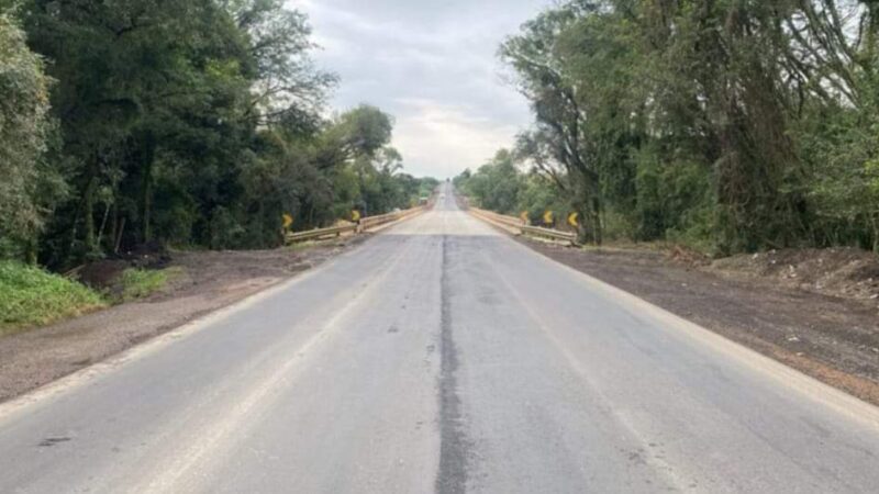 Trânsito totalmente liberado na ponte do Arroio Bossoroca após conclusão das obras