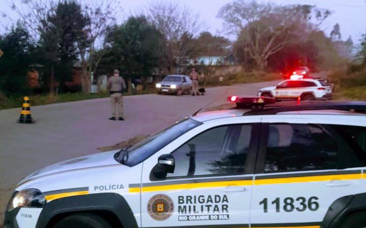 Operação da Brigada Militar reforça a segurança no meio rural em São Sepé