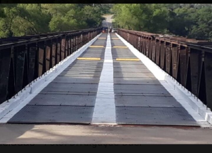 Trânsito interrompido: Ponte das Tunas passa por obras de manutenção