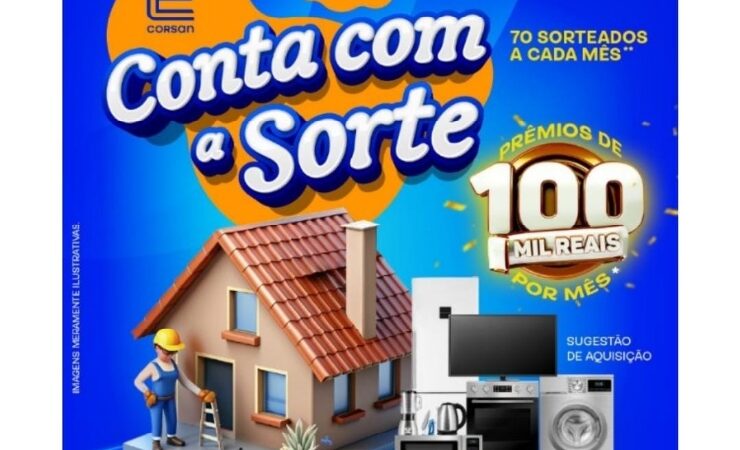 Conta com a Sorte CORSAN: sorteio de R$ 100 mil saiu para São Sepé/RS e outros valores em três cidades