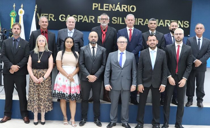 Candidatos eleitos tomaram posse em 01 de janeiro de 2025