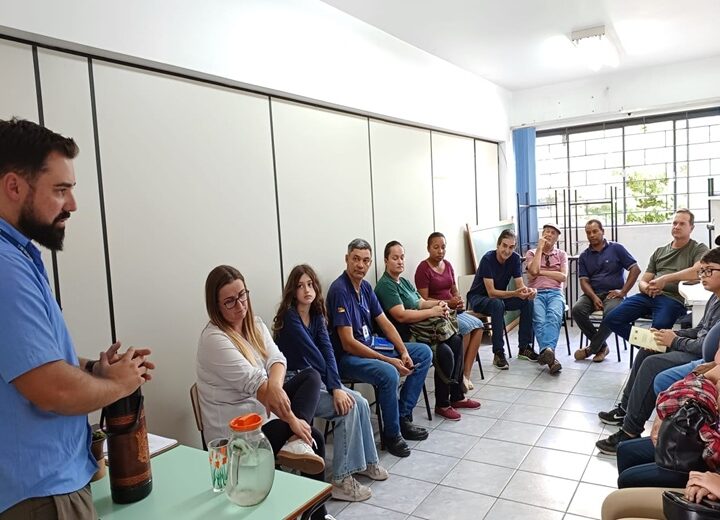 Emater e Cabanha Caldeirão realizaram reunião técnica com o objetivo de discutir a atual situação do mercado de ovinos