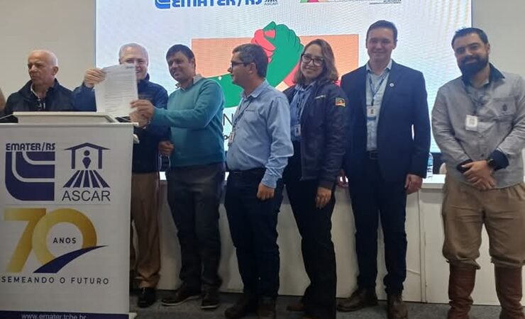 Acordos do Agrofamílias da região central foram assinados