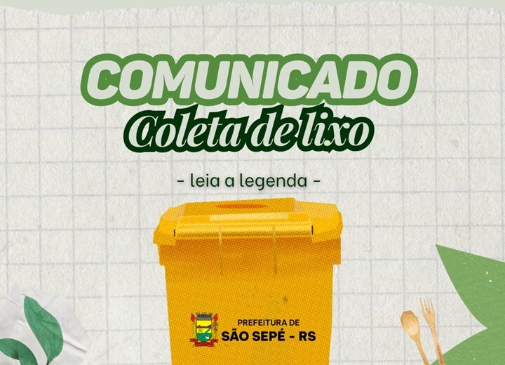 Prefeitura de São Sepé informa mudança na empresa responsável pela coleta de lixo