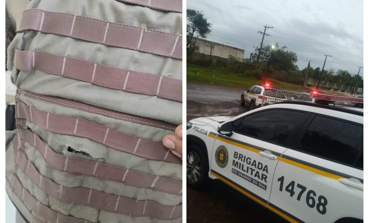 Brigada Militar de São Sepé é acionada para intervir em caso de violência domestica e prende foragido da Justiça
