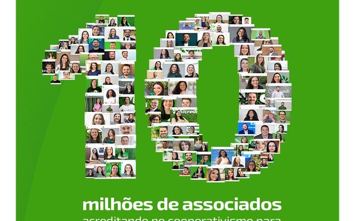 Sicredi chega a 10 milhões de associados em todo o Brasil