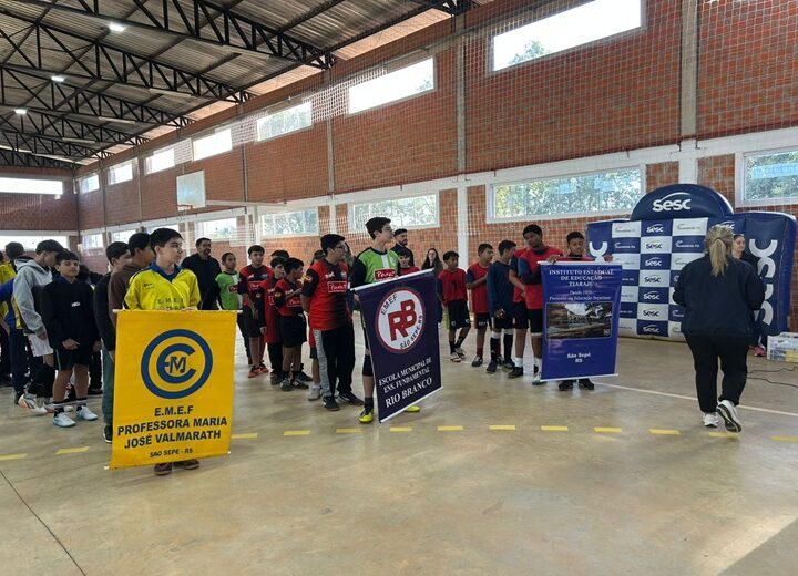Jogos Escolares de São Sepé 2026 são oficialmente abertos com participação de estudantes e autoridades