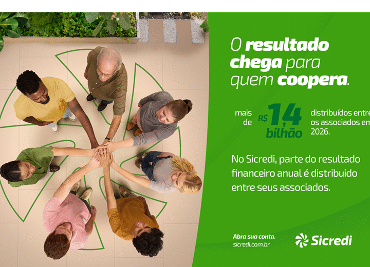 Sicredi destina R$ 1,4 bilhão aos associados em distribuição anual de resultados