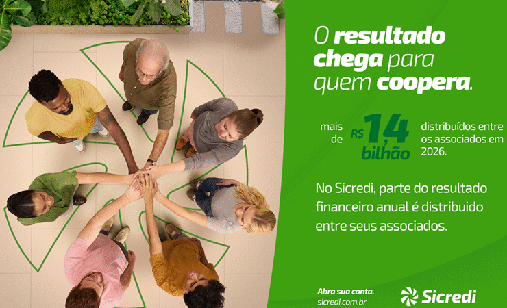 Sicredi destina R$ 1,4 bilhão aos associados em distribuição anual de resultados