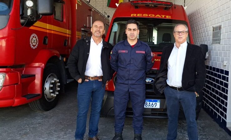 Ambulância do Corpo de Bombeiros Militar volta a operar em São Sepé com apoio da Prefeitura