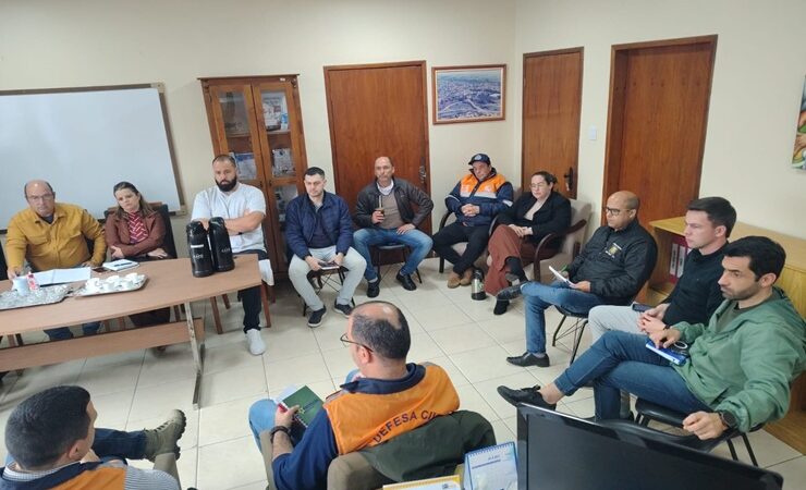 Município alinha ações do Plano de Contingência em reunião com Defesa Civil Estadual