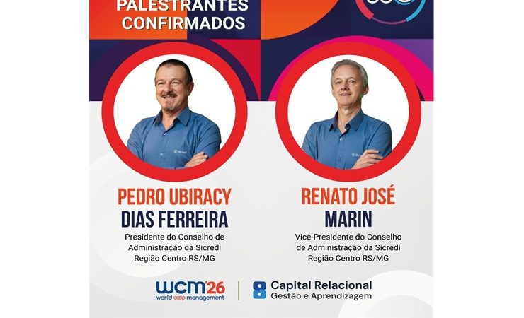 Sicredi Região Centro RS/MG compartilha jornada de transformação no maior congresso de cooperativismo da América Latina